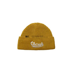 Embroidered Letters Knitted Hat for Women
