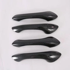 Carbon Fiber Door Handle Cover for Chevrolet Aveo 20-23