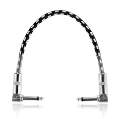 Guitar Accessories Dual Curved Mono Effect Cable 30cm