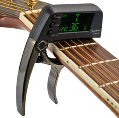 Guitar Clip Tuner - 2-in-1 Professional Capo