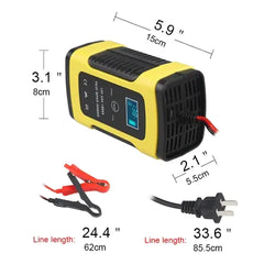 12V Smart Automatic Car Battery Charger