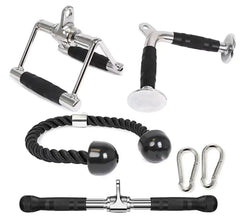 Smith Machine High-Low Pulley Handle Set (8 Pieces)