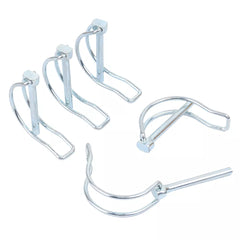 D Pin M4.5 M6 M8 M10 M11 Safety Pin Bicycle Stroller Cargo Boat Hitch Hook Clip Spring Pin Double-line Lock Pin Ear Pin