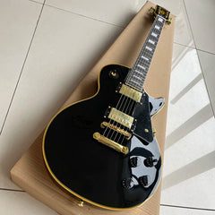 Classic Les Paul electric guitar, black card electric guitar, professional performance level, free delivery to home.