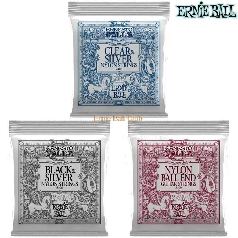 Ernie Ball Classical Guitar Strings Nylon Fiber Strings For Guitar Classical Musical Instruments Guitar Parts