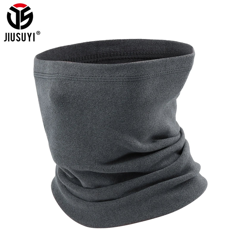 Winter Fleece Thermal Neck Warmer Gaiter Bandana Face Mask Ear Cover Tube Scarf Skiing Snowboard Neckerchief Headband Women Men