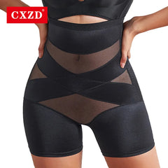 CXZD Body sculpting Abdomen Control Panties High Waist Hip Lifting Waist Trainer Body Shapers Slimming Invisible Shapewear