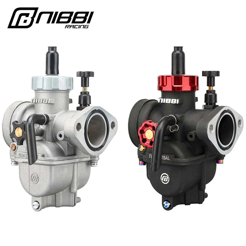 NIBBI Carburetor For 50cc To 350cc 2T 4T Engine PE Flange Motorcycle Carburetors For GY6 YAMAHA JOG SUZUKI HONDA Atv Pitbike