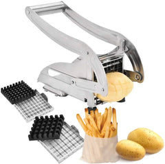 Stainless Steel Potato Slicer Potato Cutter French Fries Cutter Machine For Kitchen Manual Vegetable Cutter Kitchen Gadgets